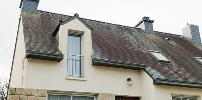 nettoyage toiture ardoise Rennes Saint Malo Vitré