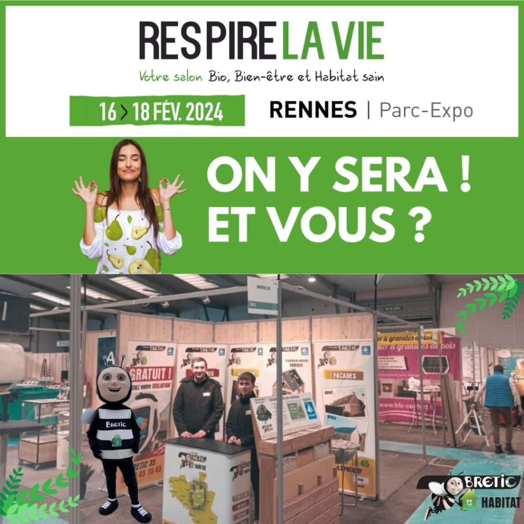Stand Bretic nettoyage toit façade salon respire la vie Rennes