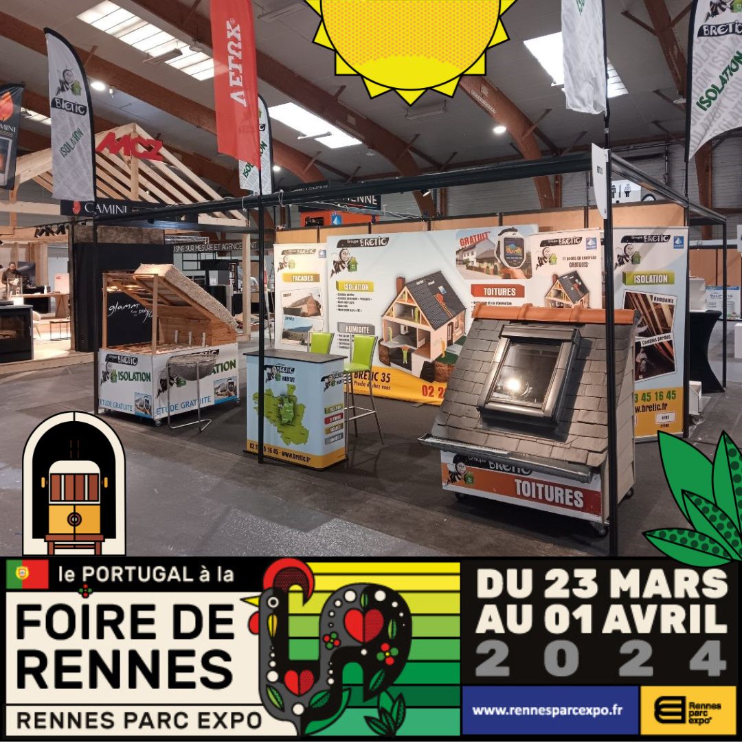 stand Bretic isolation maison foire expo Rennes