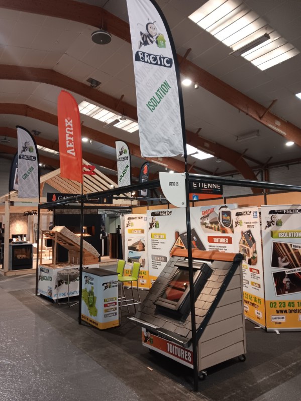 stand Bretic isolation maison foire expo Rennes