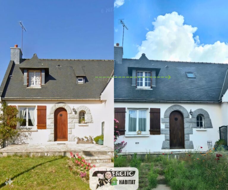 Remplacement d’une lucarne par un VELUX® à Vezin-Le-Coquet près de Rennes