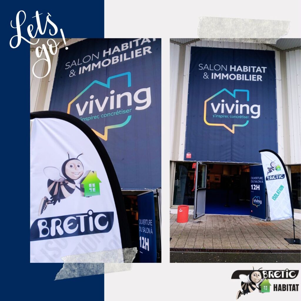 salon viving rennes bretic isolation toit