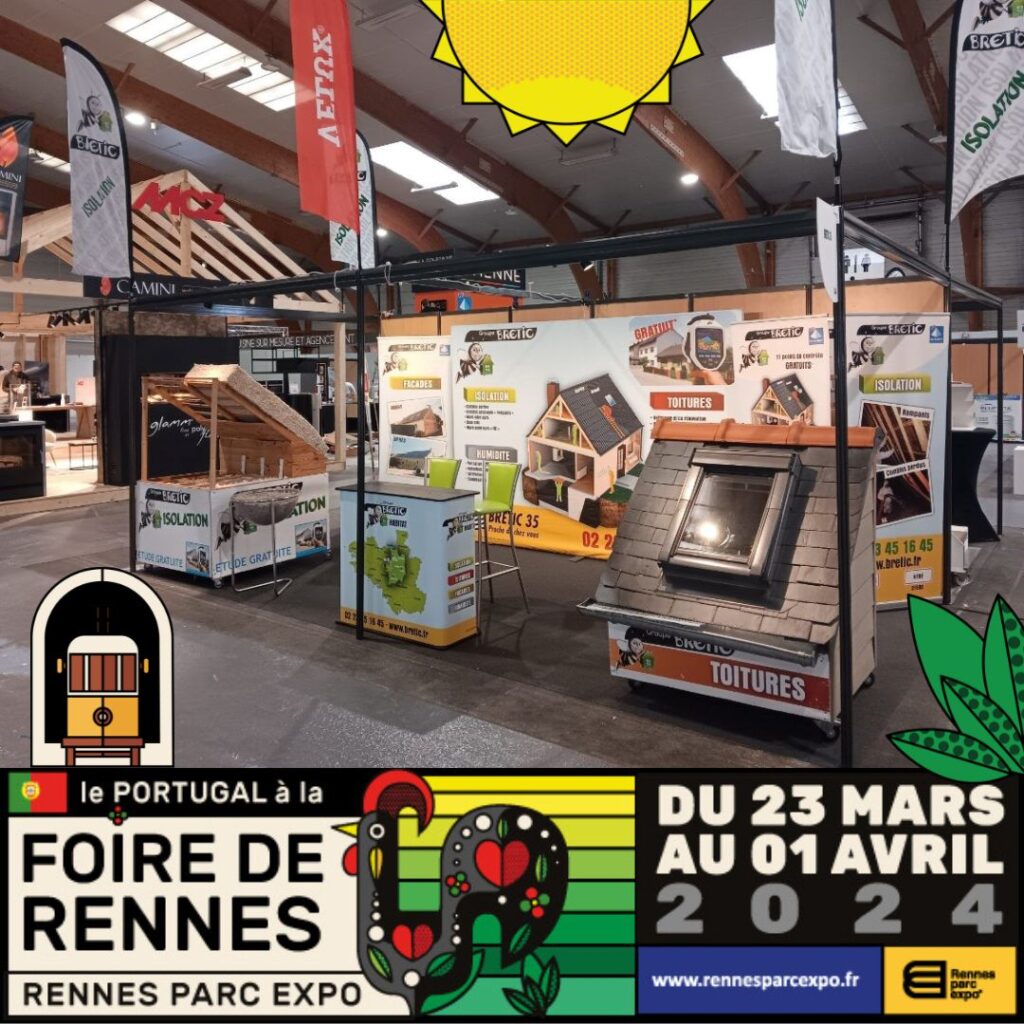 stand bretic isolation toiture foire expo Rennes