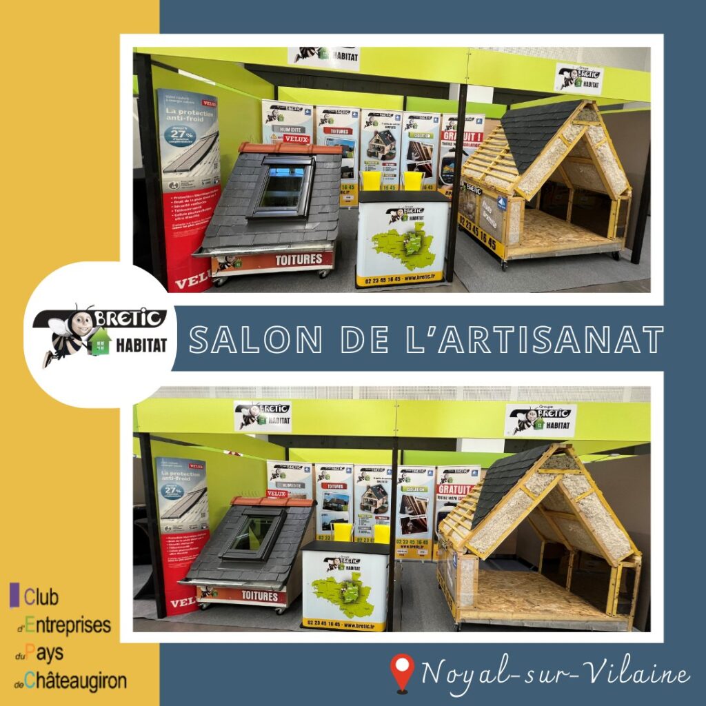 stand bretic isolation maison salon de l'artisanat Noyal Sur Vilaine