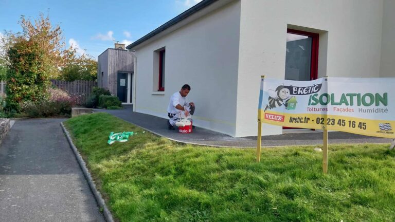 Rénovation de la maison médicale de Saint-Gilles près de Rennes.